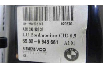 6945661 PANTALLA MULTIFUNCION BMW SERIE 5 BERLINA (E60) 520i 2003 6945661 163289 BMW - 1