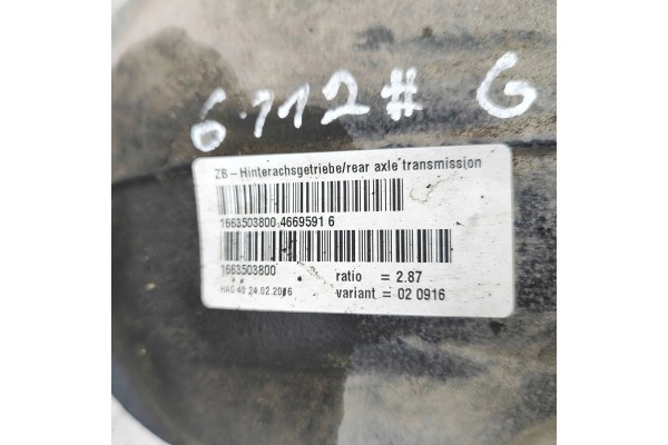 Reductor trasero Mercedes-Benz GLE (W166) A1663503800 2.1L 150 kW