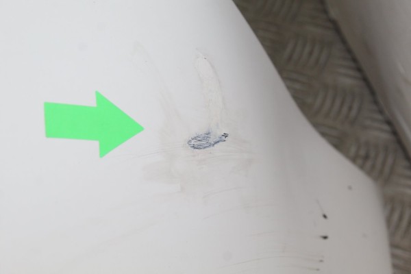 BLANCO PARAGOLPES TRASERO SEAT IBIZA (6P1) Reference 2017 BLANCO 212742 SEAT - 2