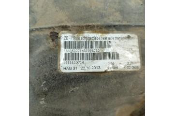 Reductor Trasero Mercedes-Benz GL (X166) A1663502714 3.0L 190 kW 2014