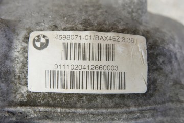 Rear reducer BMW 5 F10 4598071 2 0L gasoline 180kW 2012 Catalog number of the part 4598071