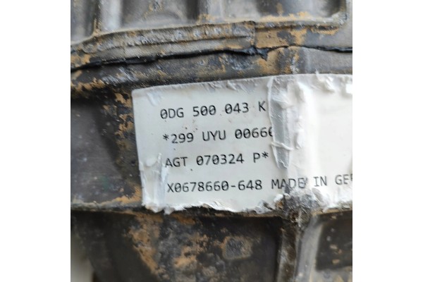 Reductor Trasero Audi Q8 (4MN) 0DG500043K 3.0L 250 kW 2024
