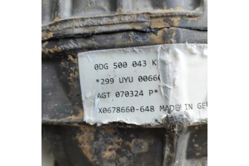 Reductor Trasero Audi Q8 (4MN) 0DG500043K 3.0L 250 kW 2024