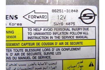 8625131040  CENTRALITA AIRBAG SSANGYONG ACTYON 200 Xdi 2010 8625131040 212559 SSANGYONG - 1