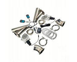 12V 63MM DUAL VALVE EXHAUST THROTTLE WITH REMOTE CONTROL