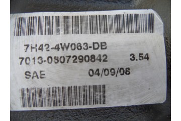 REAR BRIDGE DYFER REAR LAND RANGE ROVER III L322 VOGUE 3 54 7H42 4W063 DB Catalog number of the part 7H424W063DB RMM