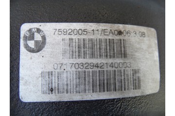 REAR BRIDGE DYFER REAR BMW X3 X4 F25 F26 3 08 7592005 8694981 Catalog number of the part 7592005 8694981