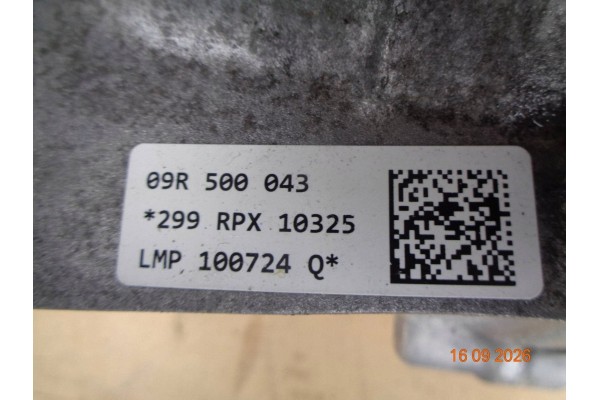 Rear differential Audi Q5 80A 09R500043 FROM 2025 NEW Catalog number of substitutes 100724
