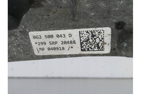 DIFFERENTIAL BRIDGE REAR 3 0 TDI 4K 0G2500043D Audi A7 II 2018 2025 C8 Catalog number of the part 0G2500043D 5907911546328