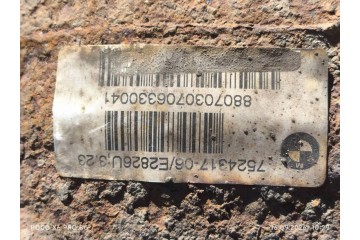 differential bridge Rear differential Rear BMW 3 E90 E91 7524317 3 23 Catalog number of the original 8807030706330041