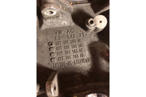 Manual gearbox LVE 02T301103AC VW Polo Fabia Ibiza 1 4 16V Part manufacturer Volkswagen OE