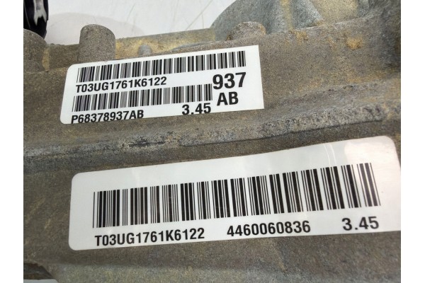 JEEP GRAND CHEROKEE WL BRIDGE DIFFERENTIAL REAR 3 6 P68378937AB Installation side multipurpose