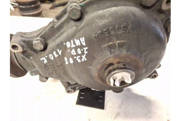 GENUINE BMW X3 E83 2008 Front differential 7544475 Installation side front