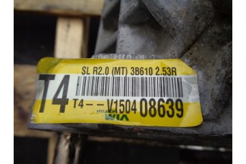 REDUCER HYUNDAI IX35 SPORTAGE SANTA FE 2 2 CRDI 2012 2015R MANUAL 2 53R T4 Car type 4x4 SUV passenger cars