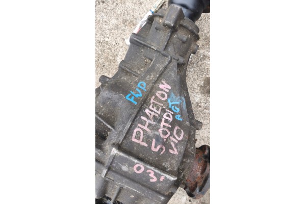VW PHAETON 08r 5 0 TDI BRIDGE DIFFERENTIAL REAR FWP DIFFERENTIAL Catalog number of the part VW PHAETON 08r 5 0 TDI MOST DYFER TY