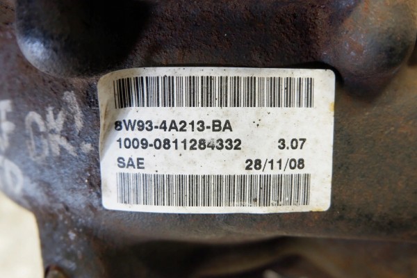 Rear reducer JAGUAR XF X250 8W934A213BA 2 7L diesel 152kW 2008 Part manufacturer Jaguar OE