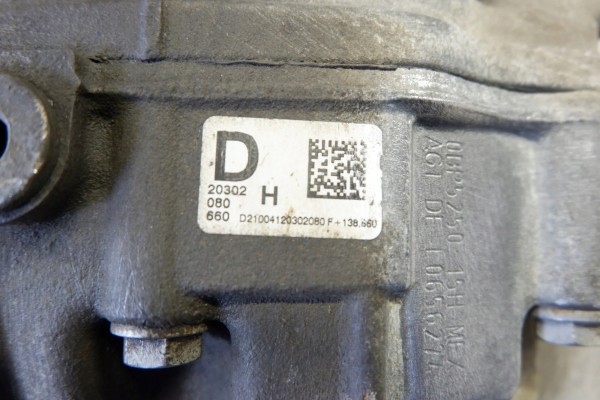 Reductor trasero VW TOUAREG (7P5) 0BP525015H 3.0L diésel 180kW 2012