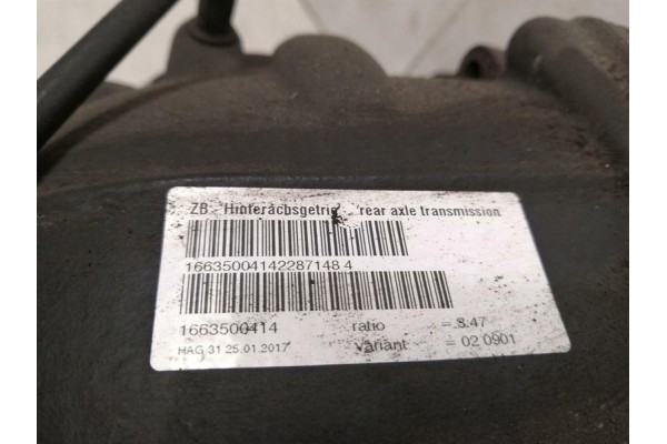 Diferencial trasero Mercedes GLS X166 GLS63 AMG A1663500414 3.47