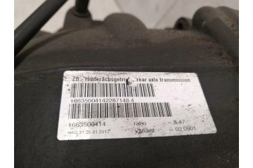 Diferencial trasero Mercedes GLS X166 GLS63 AMG A1663500414 3.47