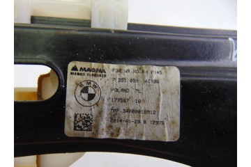 5 PIN ELEVALUNAS TRASERO DERECHO BMW SERIE 3 TOURING (F31) 318d 2014 5 PIN 198209 BMW - 6