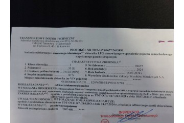 BUTLA GAZOWA LPG 55L 2034R W KOO PAPIER ZAWOR ID 239948 Catalog number of the part ID 239948