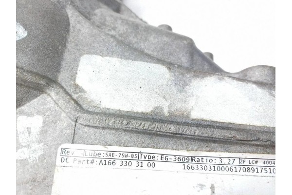 Reductor delantero MERCEDES-BENZ GLS (X166) A1663303100 3.0L diésel 1