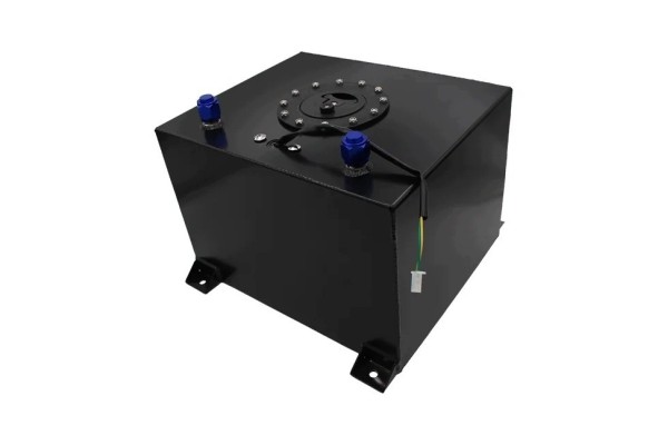Safe Fuel Tank 30L Aluminum Black with Level Sensor