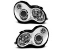 Headlights Lamp kp Chrome Tuning Lens h7 Mercedes C Class 203 2000 2007 Packaging status original