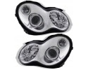 Headlights Lamp kp Chrome Tuning Lens h7 Mercedes C Class 203 2000 2007 Catalog number of the part 440 1148PXLD7E1