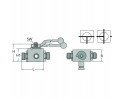PISTER Zawor kulowy BKR 3L DN 25 1 BSP Part manufacturer no brand