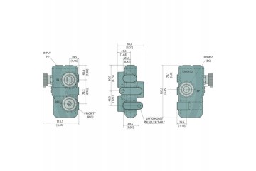 Webtec 3 Wege Stromregelventil VFD190RD300B3 1 Part manufacturer no brand