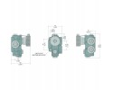 Webtec 3 Way Flow Control Valve VFD50 30 T 3 8 Part manufacturer no brand