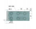 GRANIT base patron plate 4 times NG06
