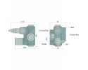 Walvoil BLB 3 Way Flow Control with DBV RF70 Part manufacturer no brand