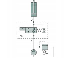 Oleodinamica Marchesini 2 2 multi way valve ZWV E NC 2 12 S 12V
