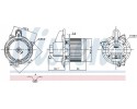 BLOWER AIR SUPPLY FAN 87846 NISSENS Catalog number of substitutes AKS DASIS 188149N VEMO V46 03 0013