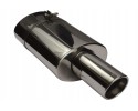 Final Silencer Sports Bass Universal WM Sport 93841 Oval Input 58 Installation side rear