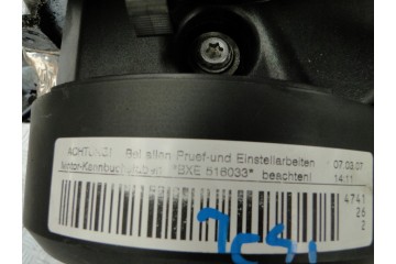 ENGINE BXE SKODA OCTAVIA II 1Z 1Z0 1 9TDI 186TYS Car type passenger cars