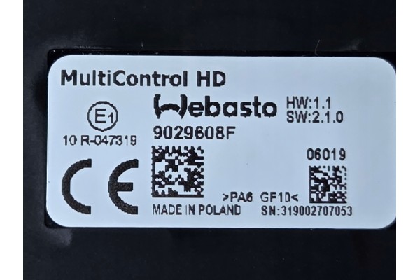 Webasto Air Top 2000 ST 12V - diésel, set de 2018