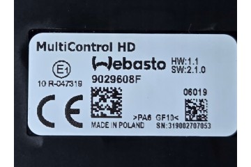 Webasto Air Top 2000 ST 12V - diésel, set de 2018