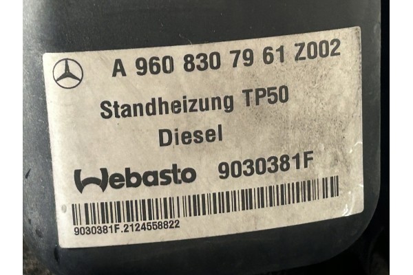 Webasto TP50 para Mercedes Actros MP4 A9608307961
