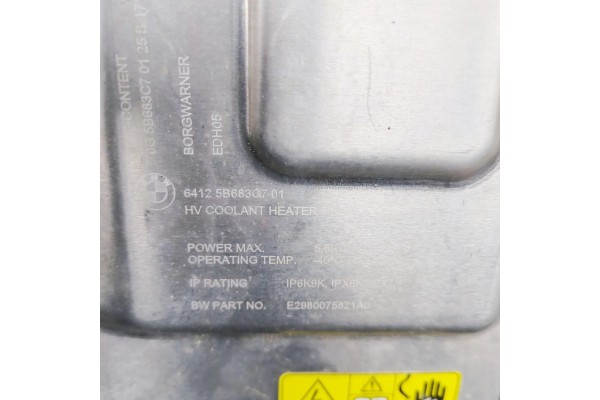 WEBASTO para BMW X5 (G05) 5B683C7 38152377 3.0L 360kw 2025