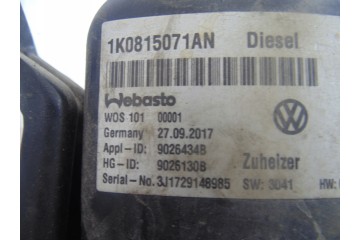 Calefactor de estacionamiento Webasto VW Touran Caddy III Facelift 10-