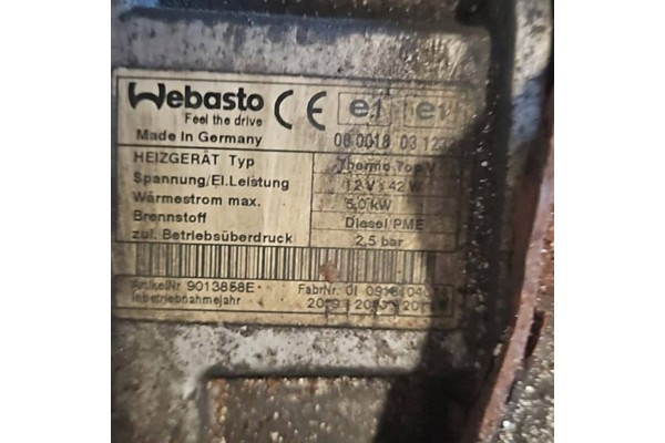 Calefactor estacionario (Webasto) Volkswagen Touran I 1K0815071T