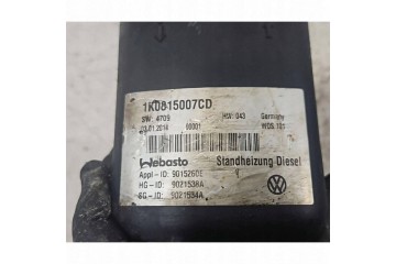 Parking heater Webasto Volkswagen PASSAT B6 1K0815007CD Catalog number of substitutes 9015260E