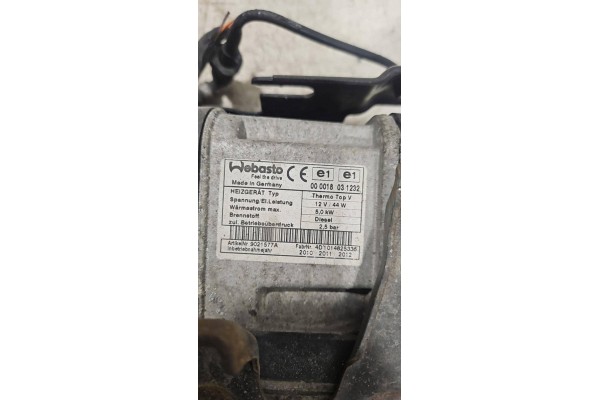 Parking heater Webasto Volkswagen PASSAT B6 1K0815071AH Car type passenger cars