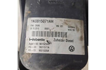 Parking heater Webasto Volkswagen PASSAT B6 1K0815071AH Catalog number of substitutes 90152590