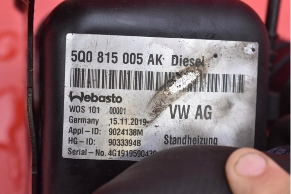 Calefactor estacionario Webasto 5Q0815005AK para Skoda Octavia 3 III 2