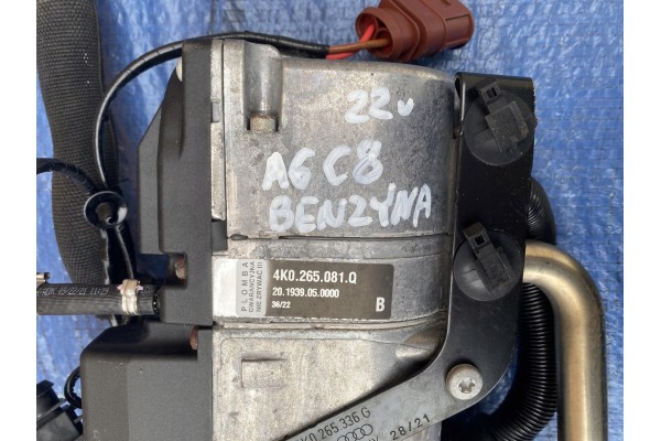 AUDI A6 C8 4K0265081Q WEBASTO PETROL EXHAUST PUMP COMPLETE ORIGINAL 2022 Packaging status replacement