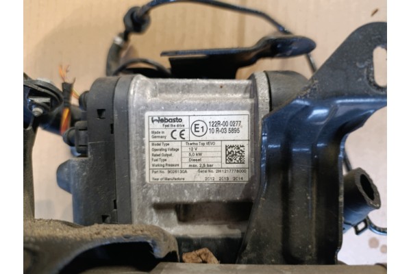 VW TOURAN II 2 1T 1 6 TDI WEBASTO PARKING HEATER 1K0815065AT Catalog number of the part VW TOURAN II 2 1T 1 6 TDI WEBASTO OGRZEW
